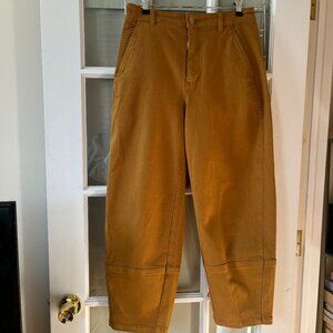 Everlane The Utility Barrel Pant - Golden Brown - 4 Regular